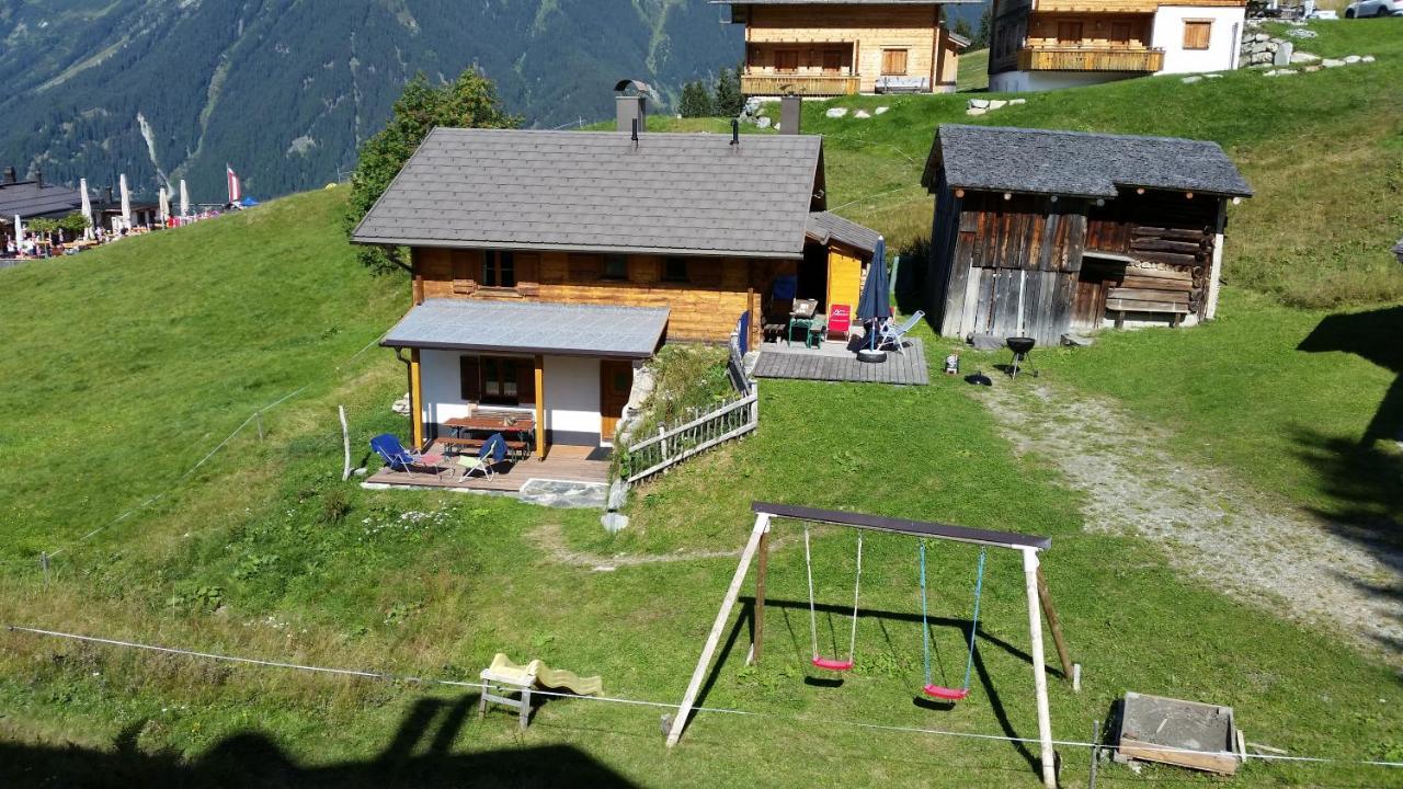 Alpenchalet Garfrescha Sankt Gallenkirch Exterior foto